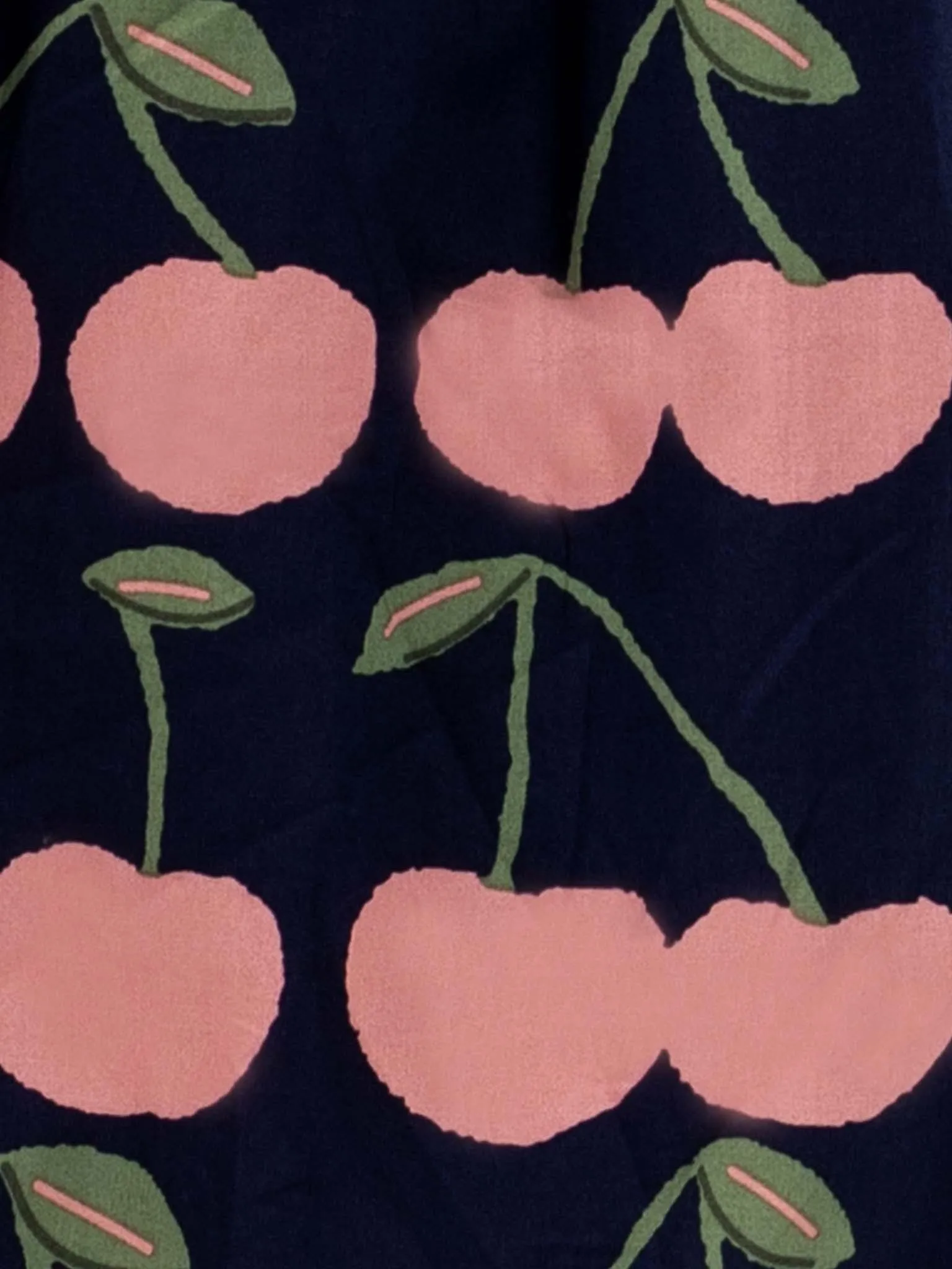 Navy Cherry Madison Dress