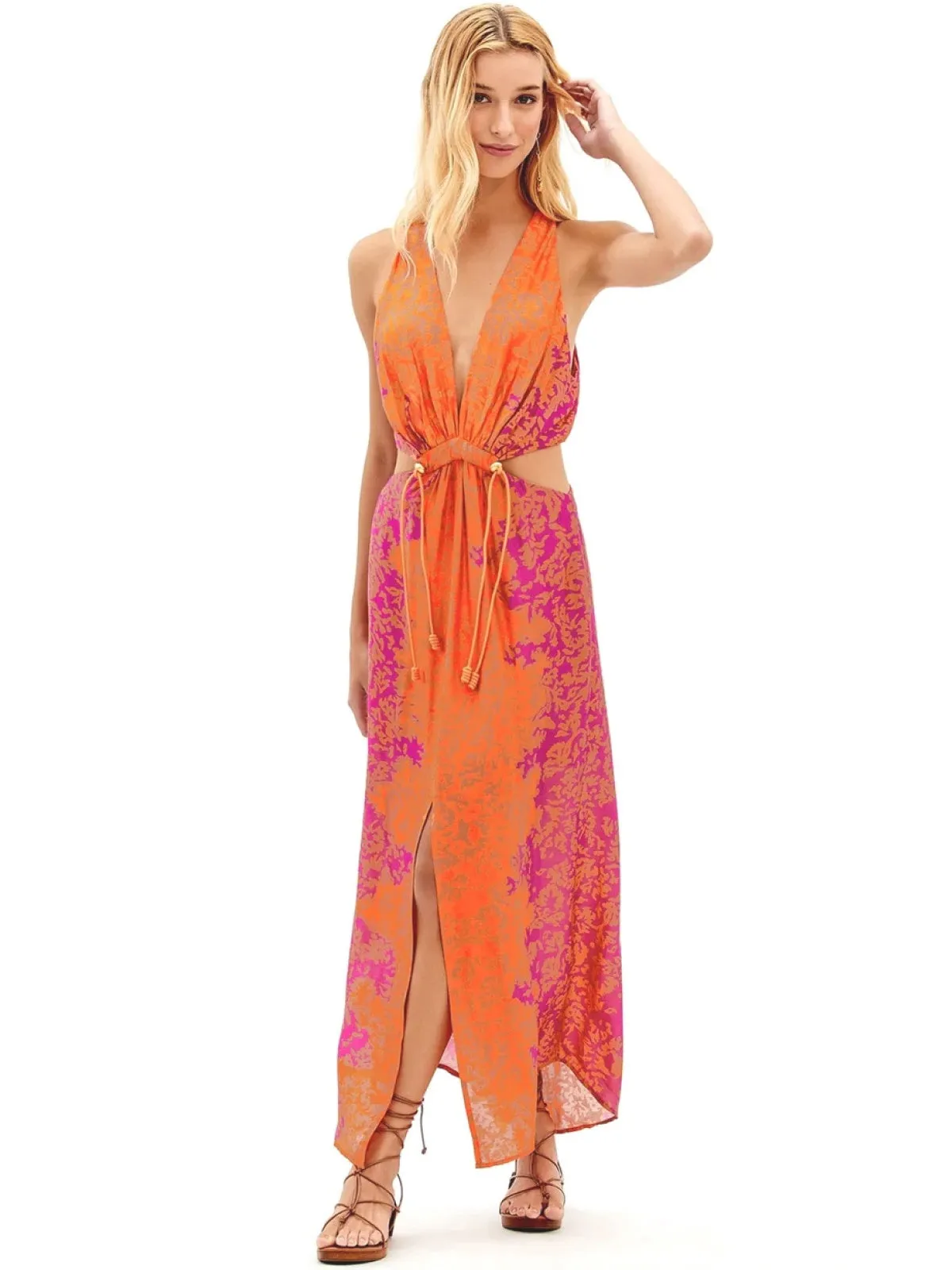 Nayara Detail Long Dress ::RET
