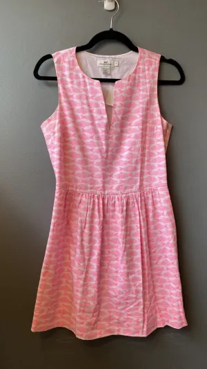 Neon Fish Fit Flare Dress