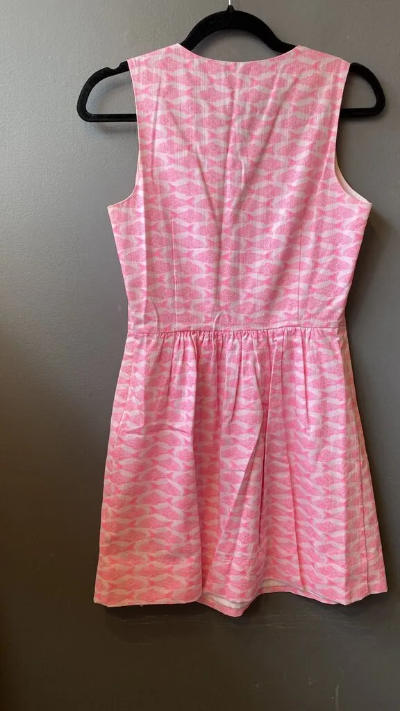 Neon Fish Fit Flare Dress