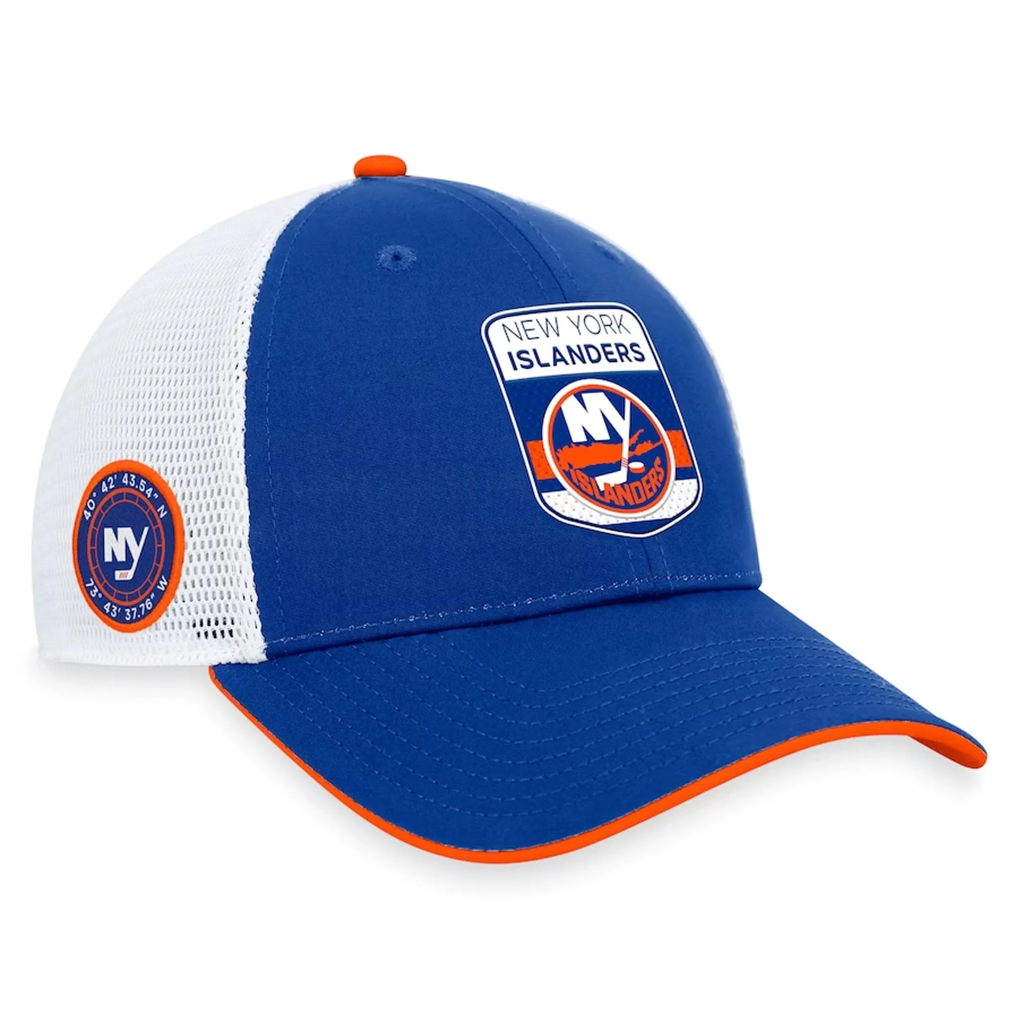 New York Islanders - Outer Stuff NHL Draft Structured Trucker Youth Hat