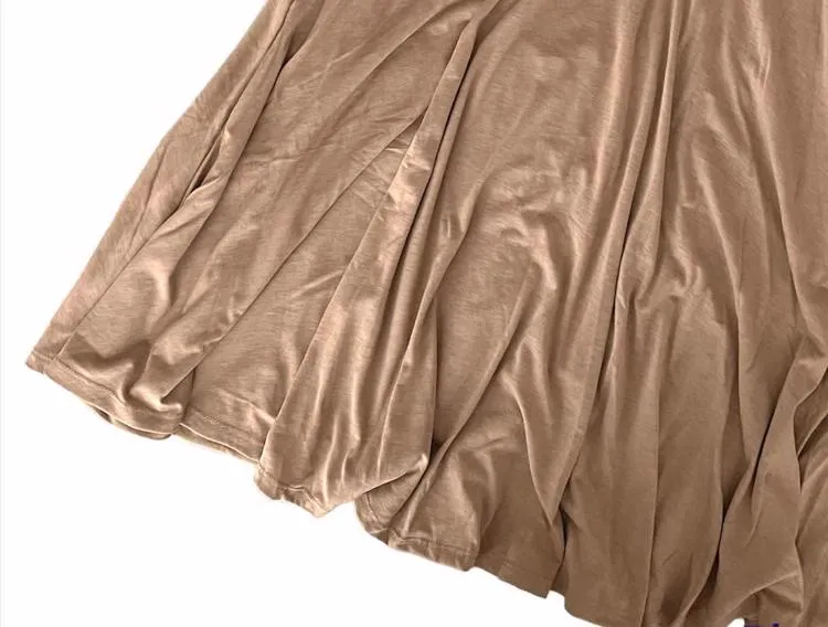 Nicki - Solid Pale Brown