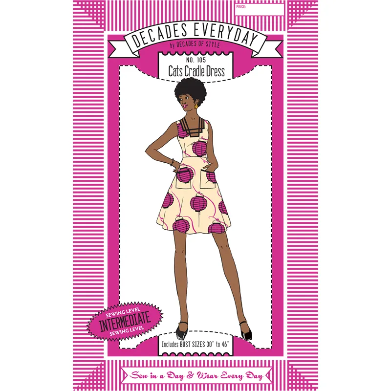 No. 105 Cats Cradle Dress