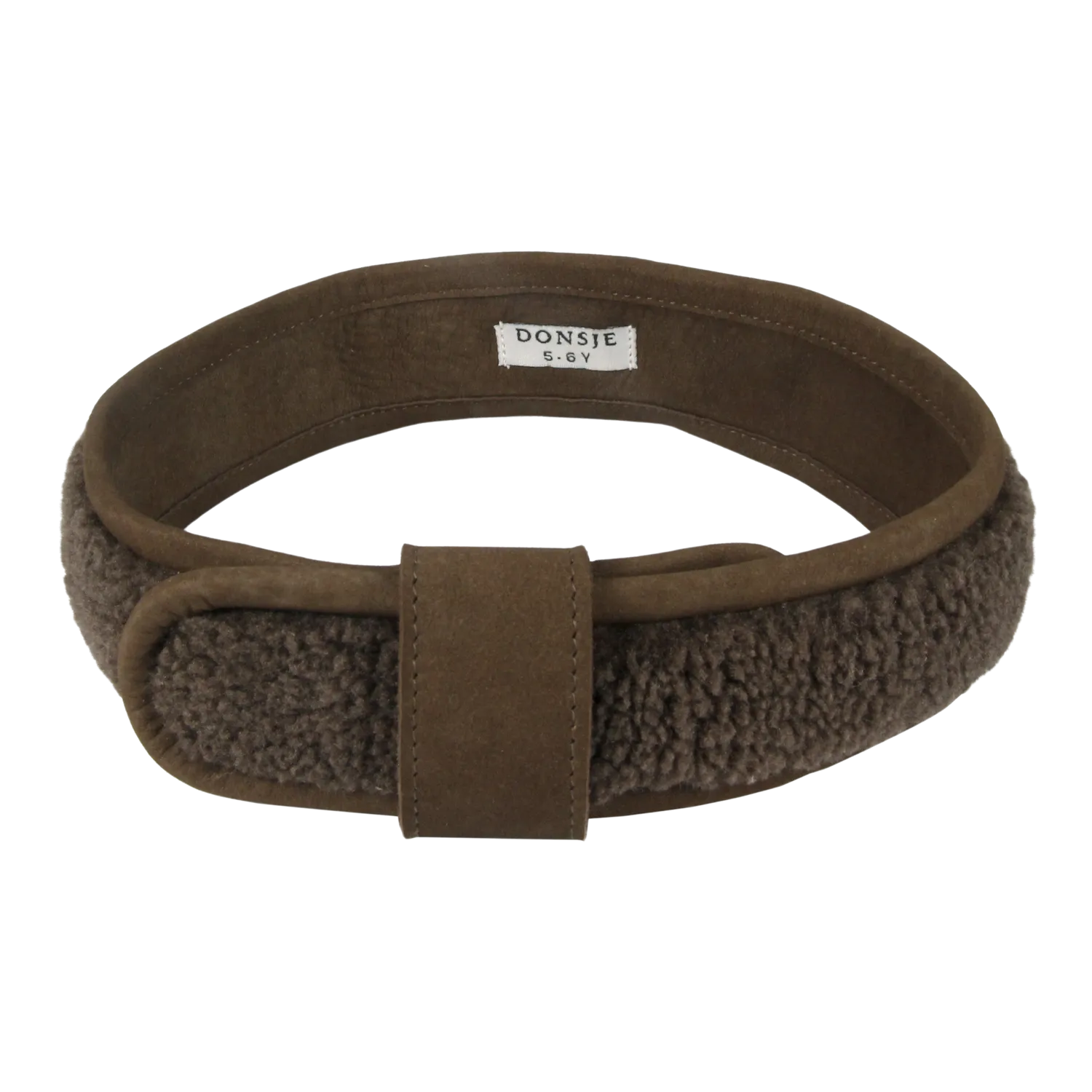 Nollie Belt | Hazelnut Curly Faux Fur