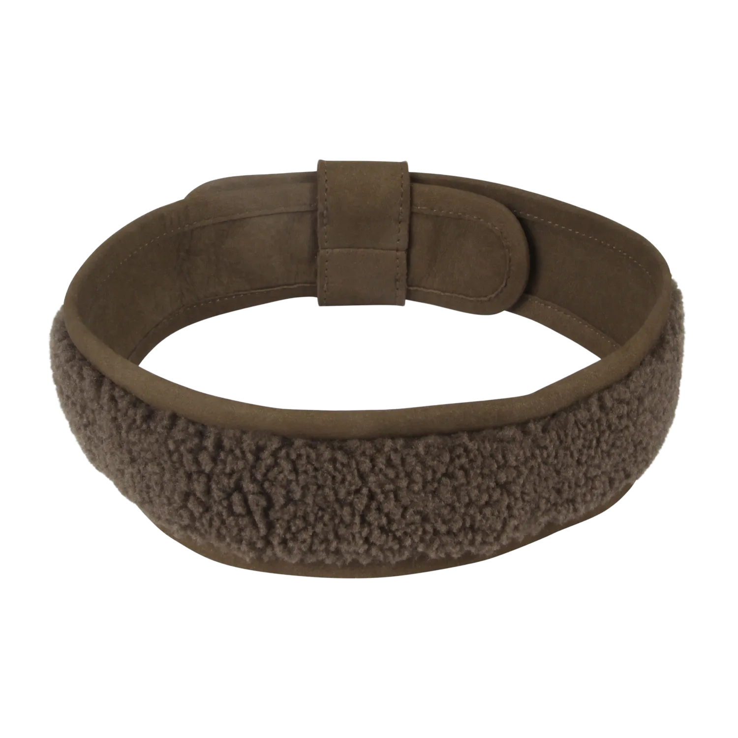 Nollie Belt | Hazelnut Curly Faux Fur