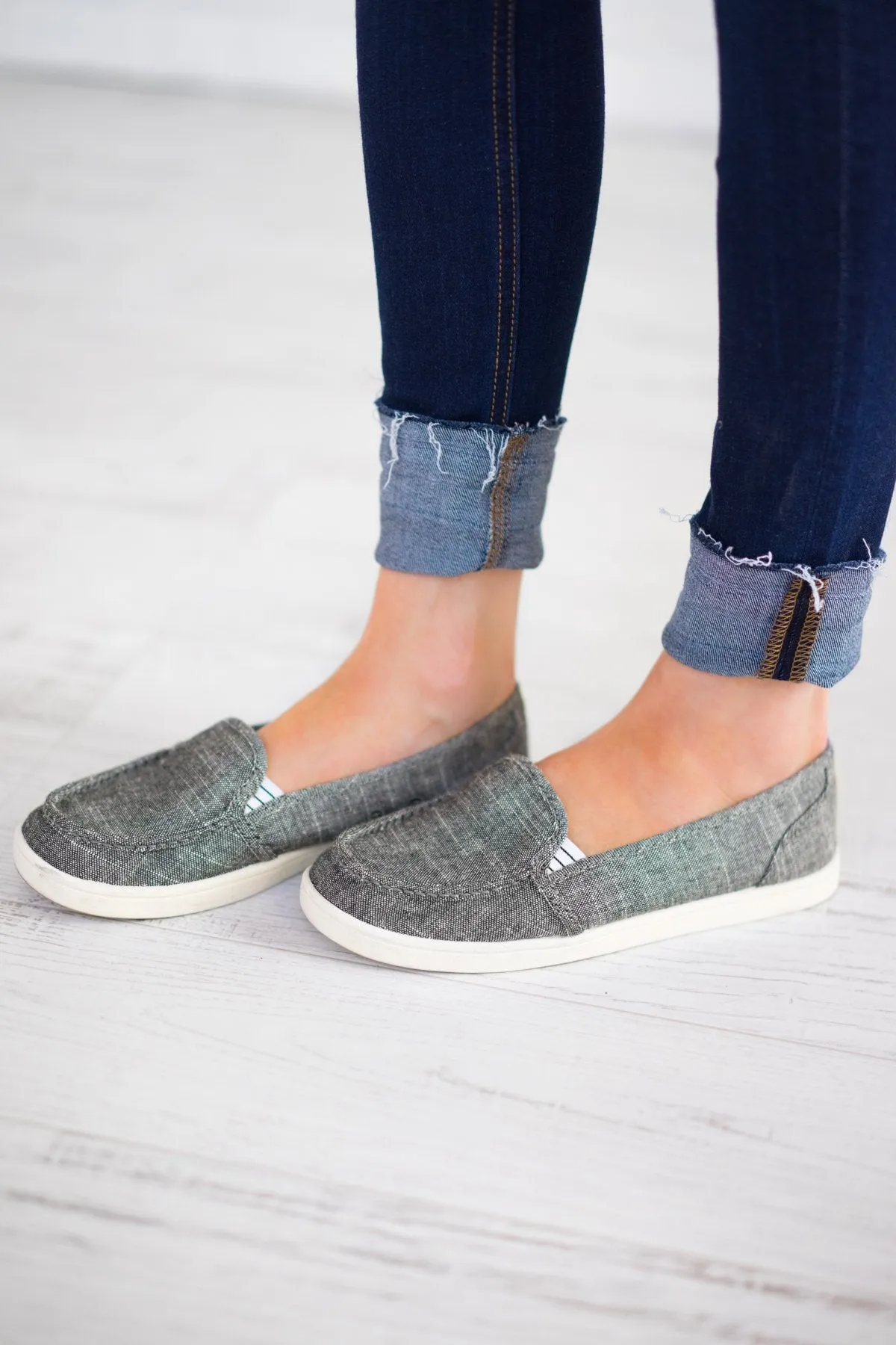 Not Rated - Mackerel Charcoal Flats