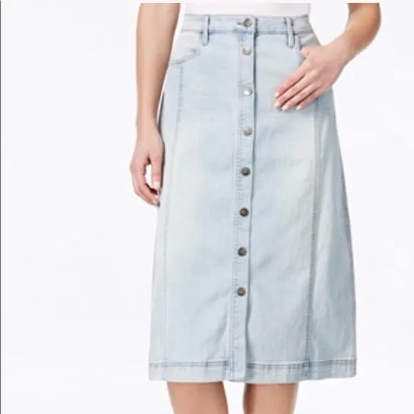 NWT BUFFALO DAVID BITTON Conga Denim Skirt