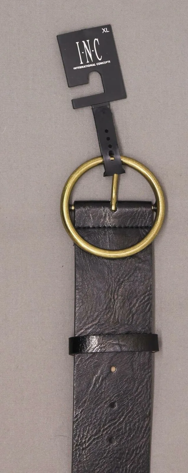 NWT INC International Concepts Womens Classic Panel Belt. BMG151959 Small