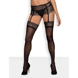 Obsessive - Chiccanta Stockings Black S/M