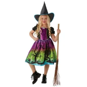 Ombre Witch Costume Size M