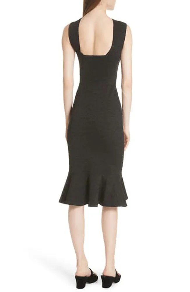 OPENING CEREMONY Women's Floral Jacquard Ring Dress, Black, X-Small