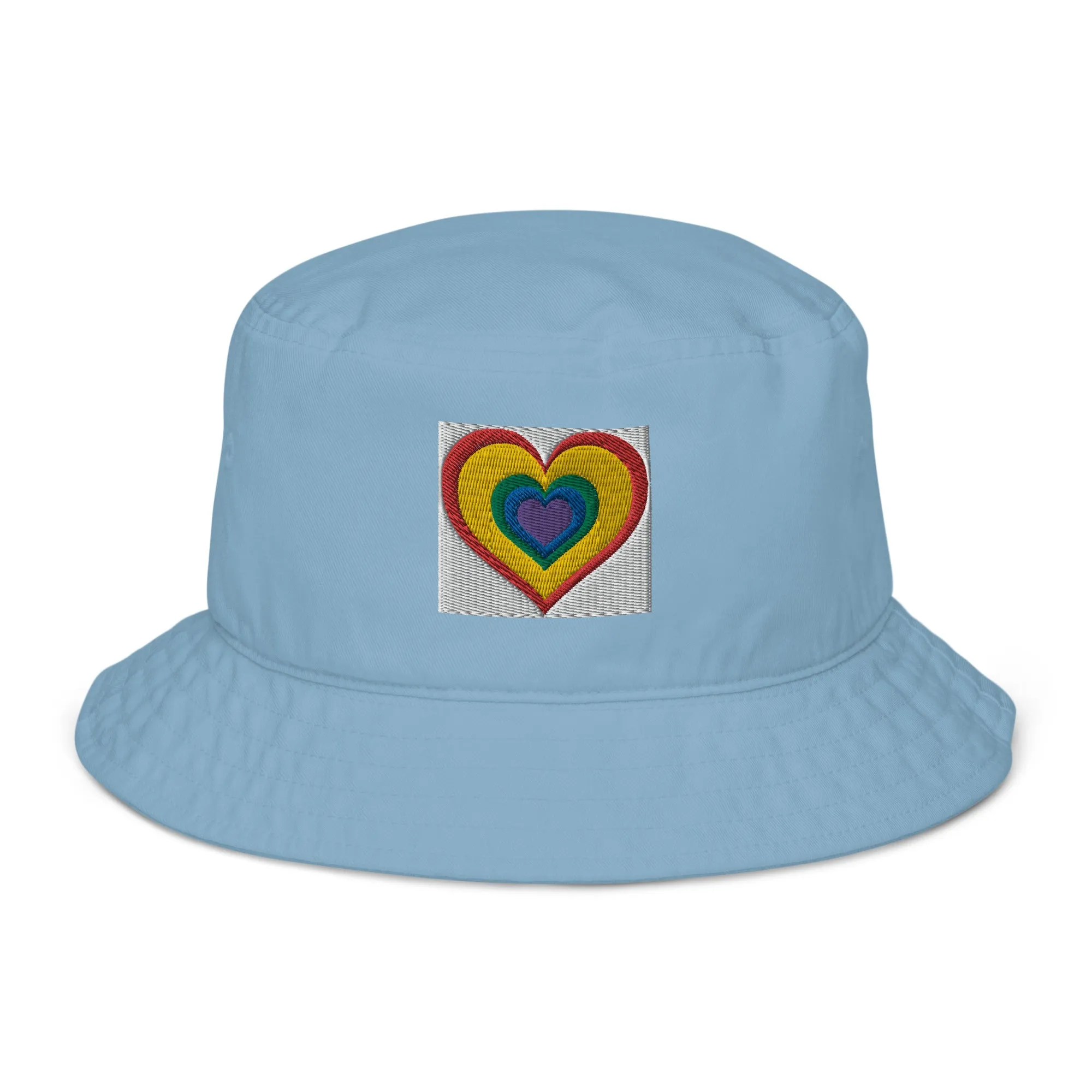 Organic bucket hat, Customized Hat, Freedom Hat, Embroidered Hat