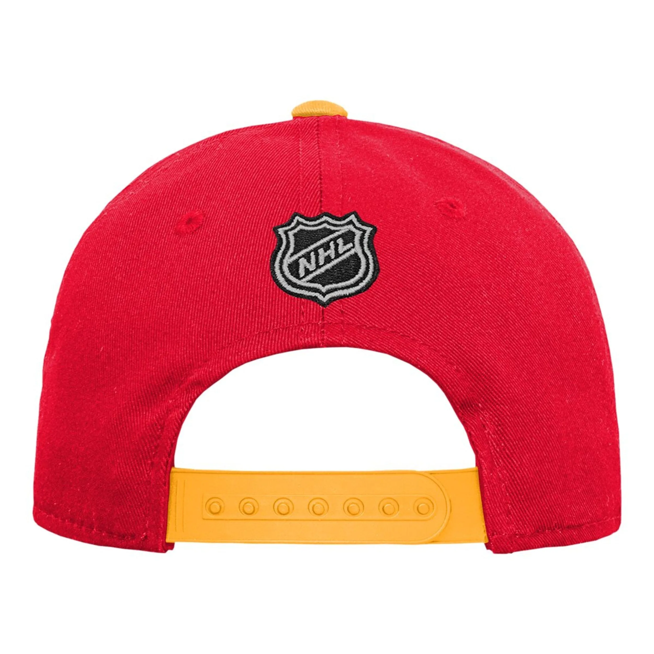 Outer Stuff NHL Precurve Youth Snapback Hat - Calgary Flames
