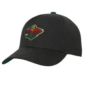 Outer Stuff NHL Structured Adjustable Youth Hat - Minnesota Wild