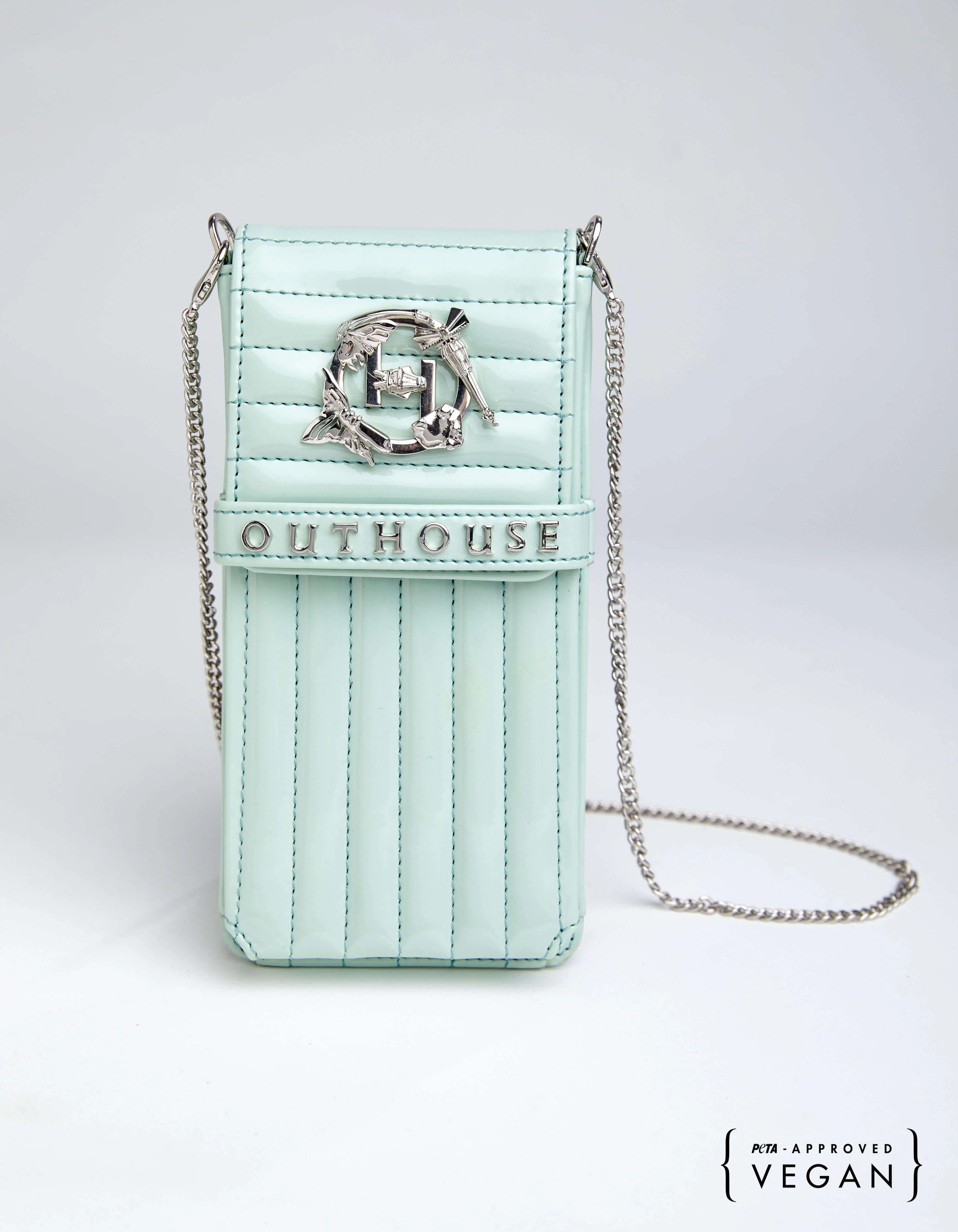 Outhouse   -   OH V Birdy The Oh V Birdy Phone Bag - Mint Green
