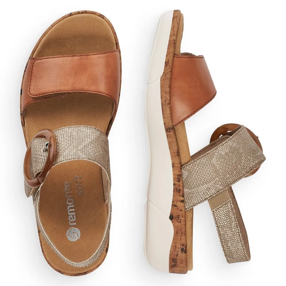 Owana  Metallic Sandals
