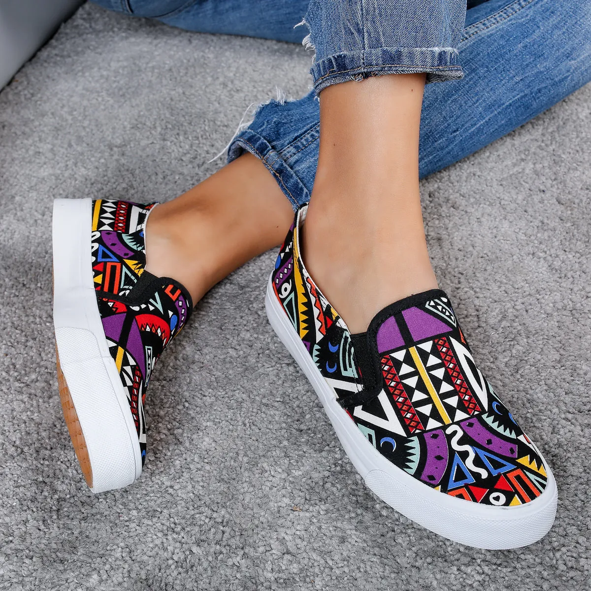 Pantofi casual dama Banker negri