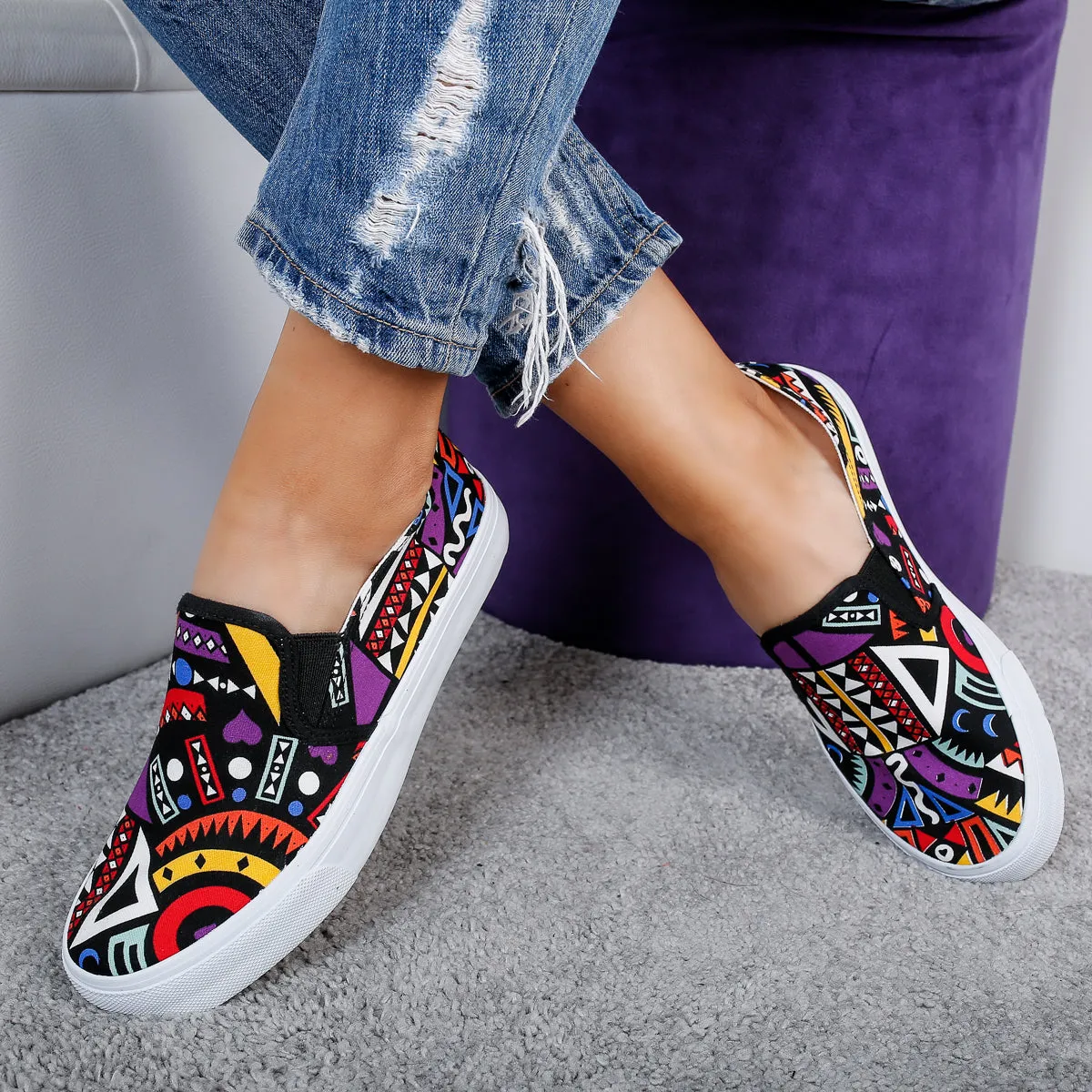 Pantofi casual dama Banker negri