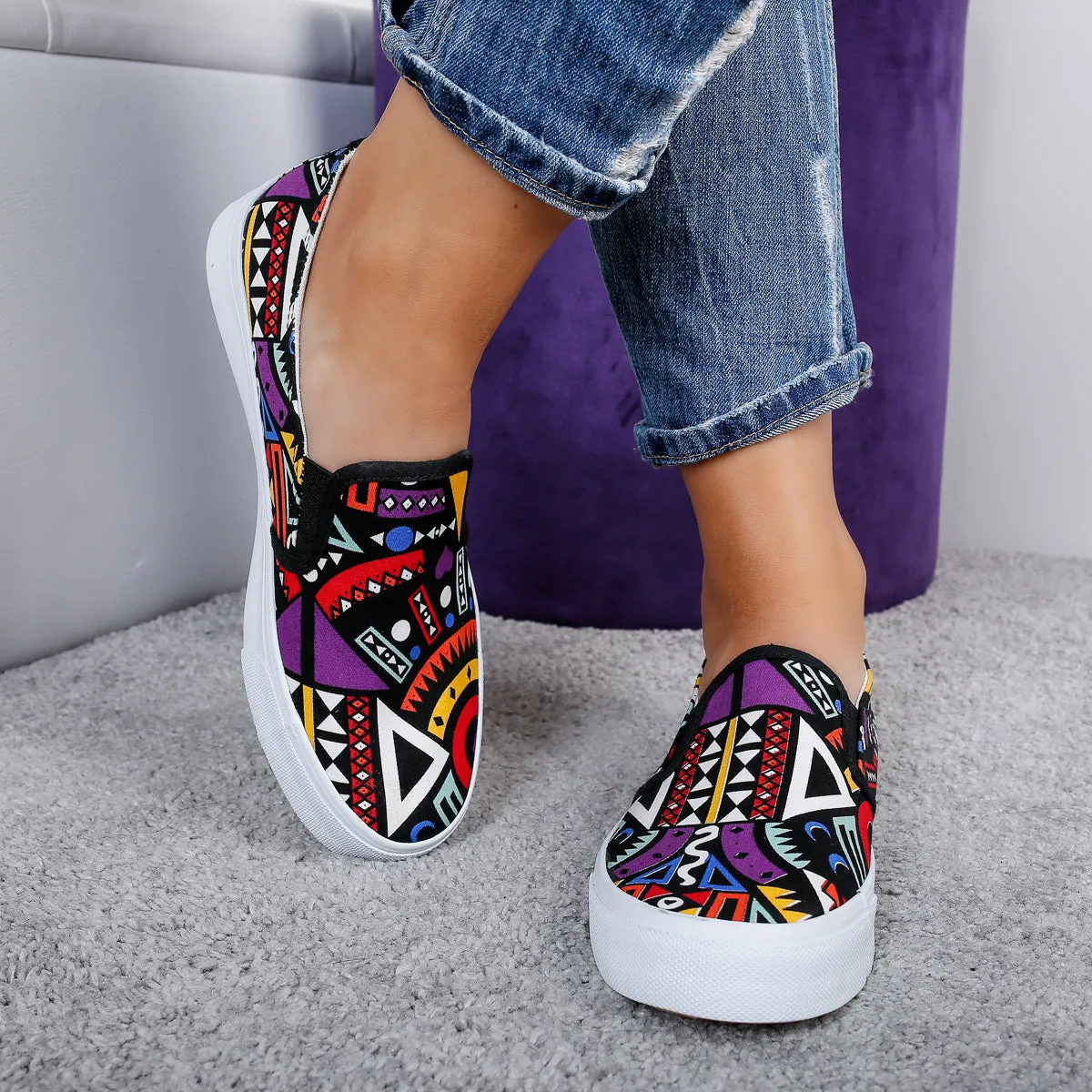 Pantofi casual dama Banker negri