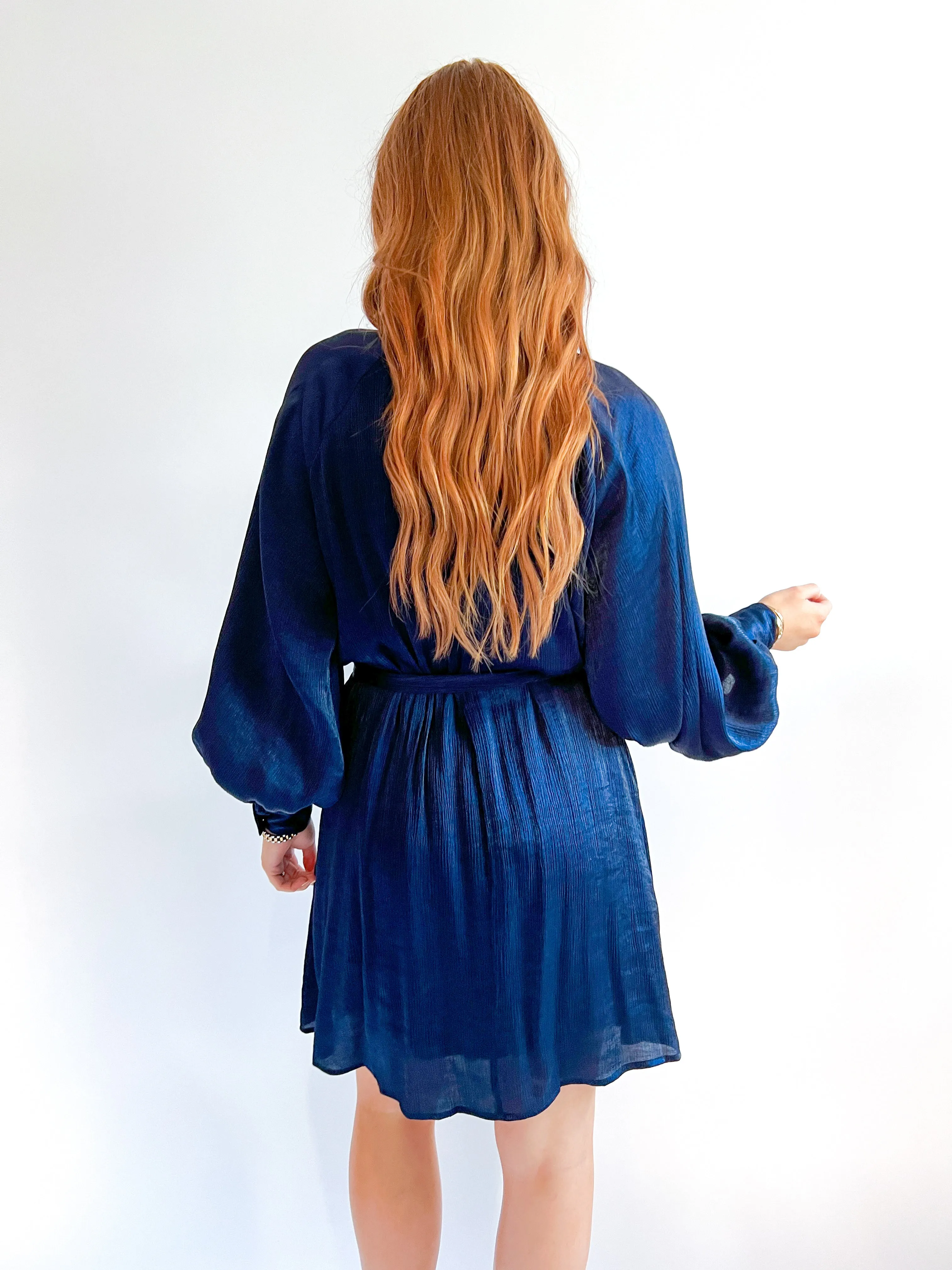 Parime High Neck Mini Dress