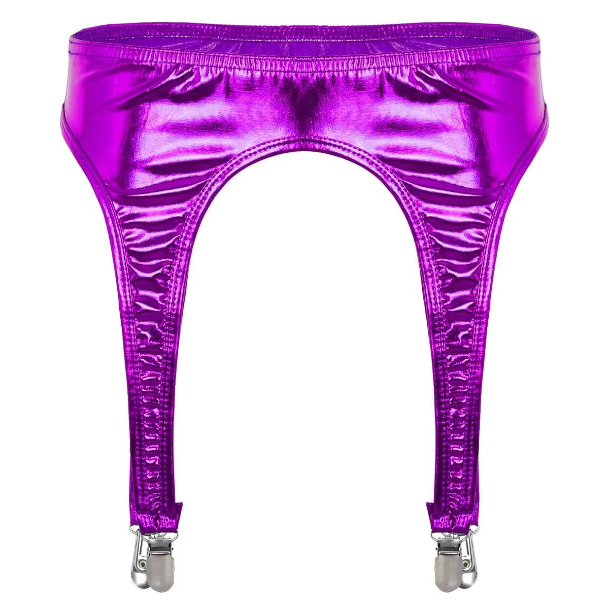 Patent Leather PU Leather Garter Belt