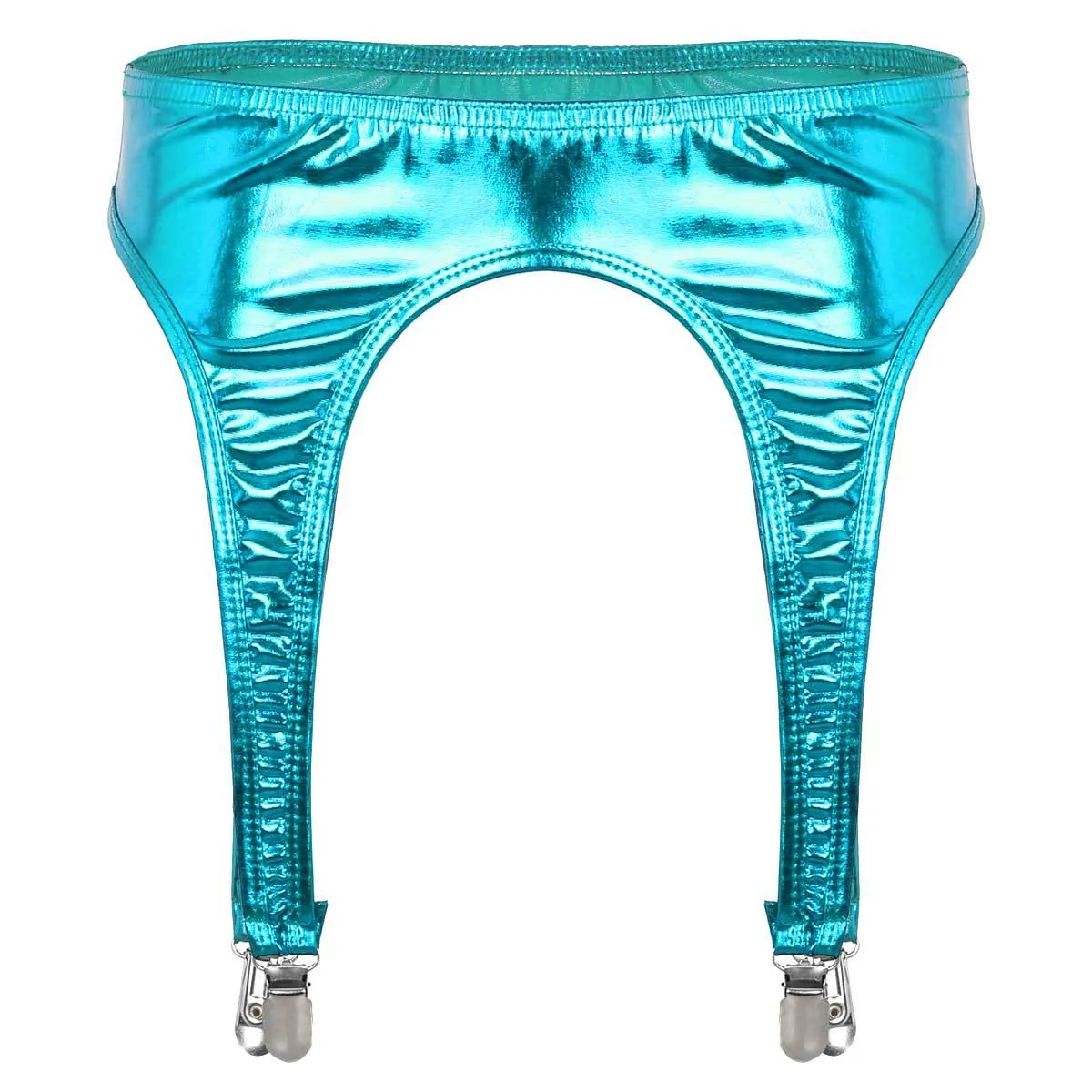 Patent Leather PU Leather Garter Belt