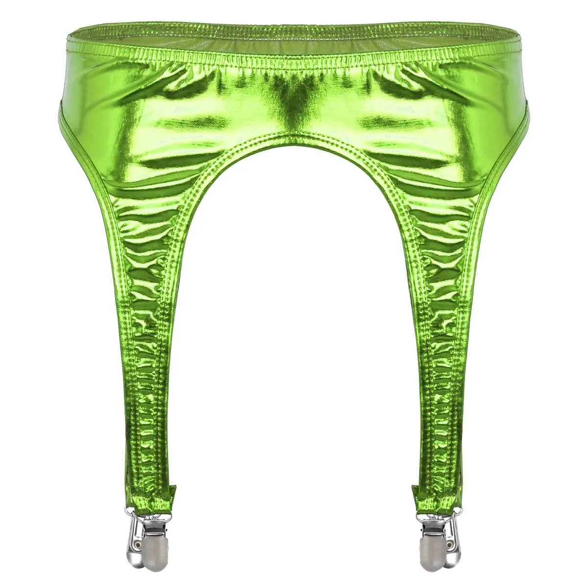 Patent Leather PU Leather Garter Belt