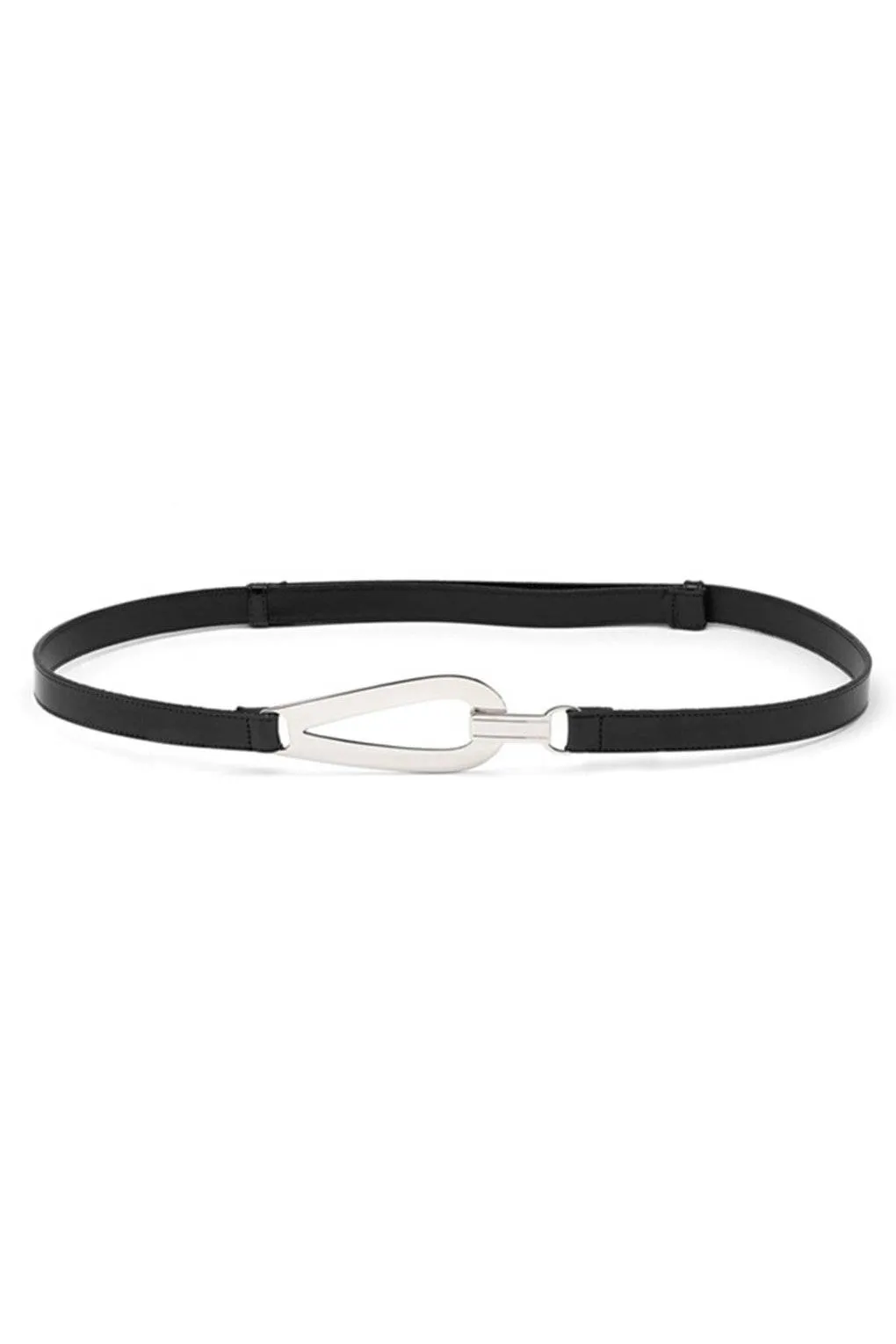 PAULA RYAN Oval Buckle Adjustable Belt