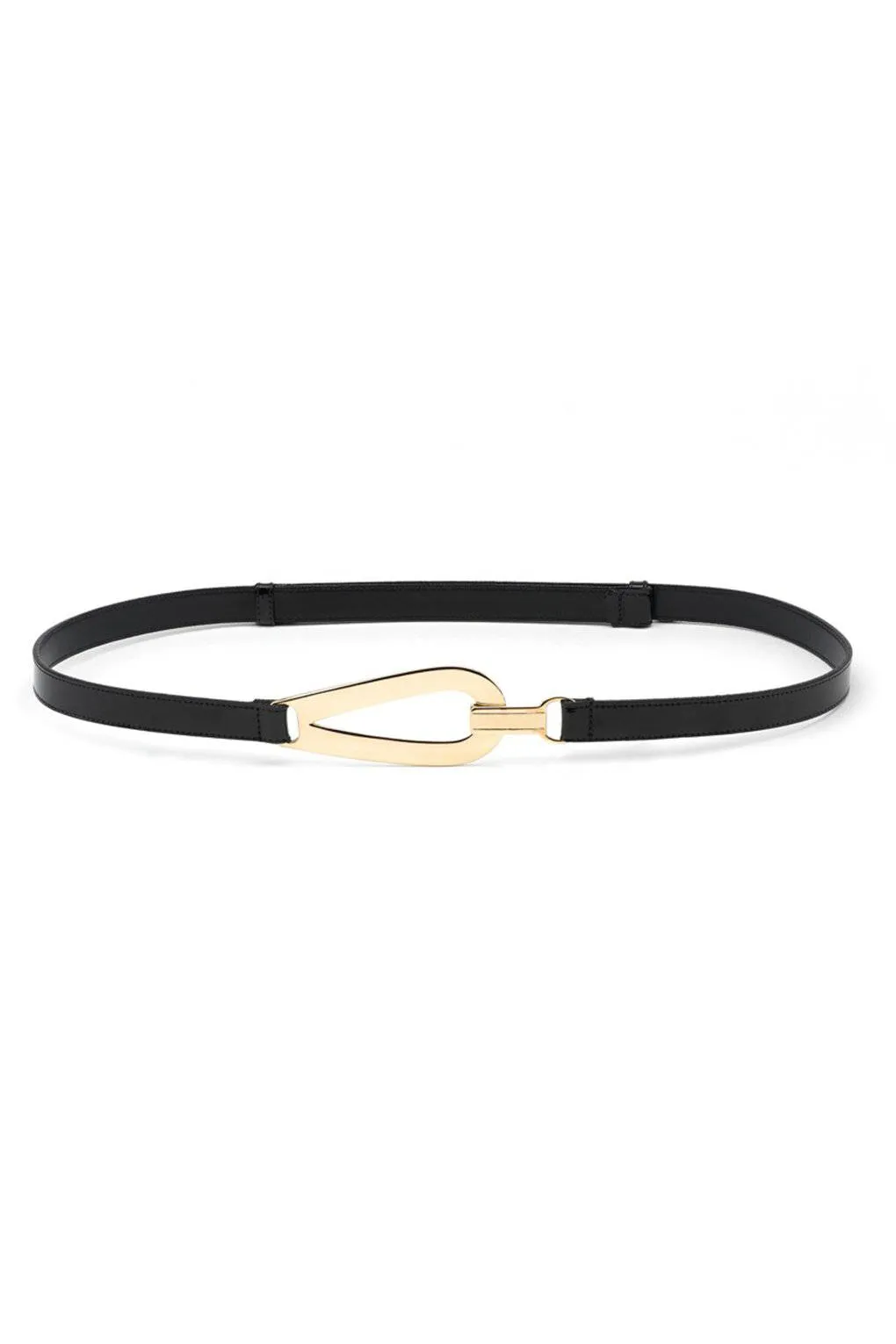 PAULA RYAN Oval Buckle Adjustable Belt