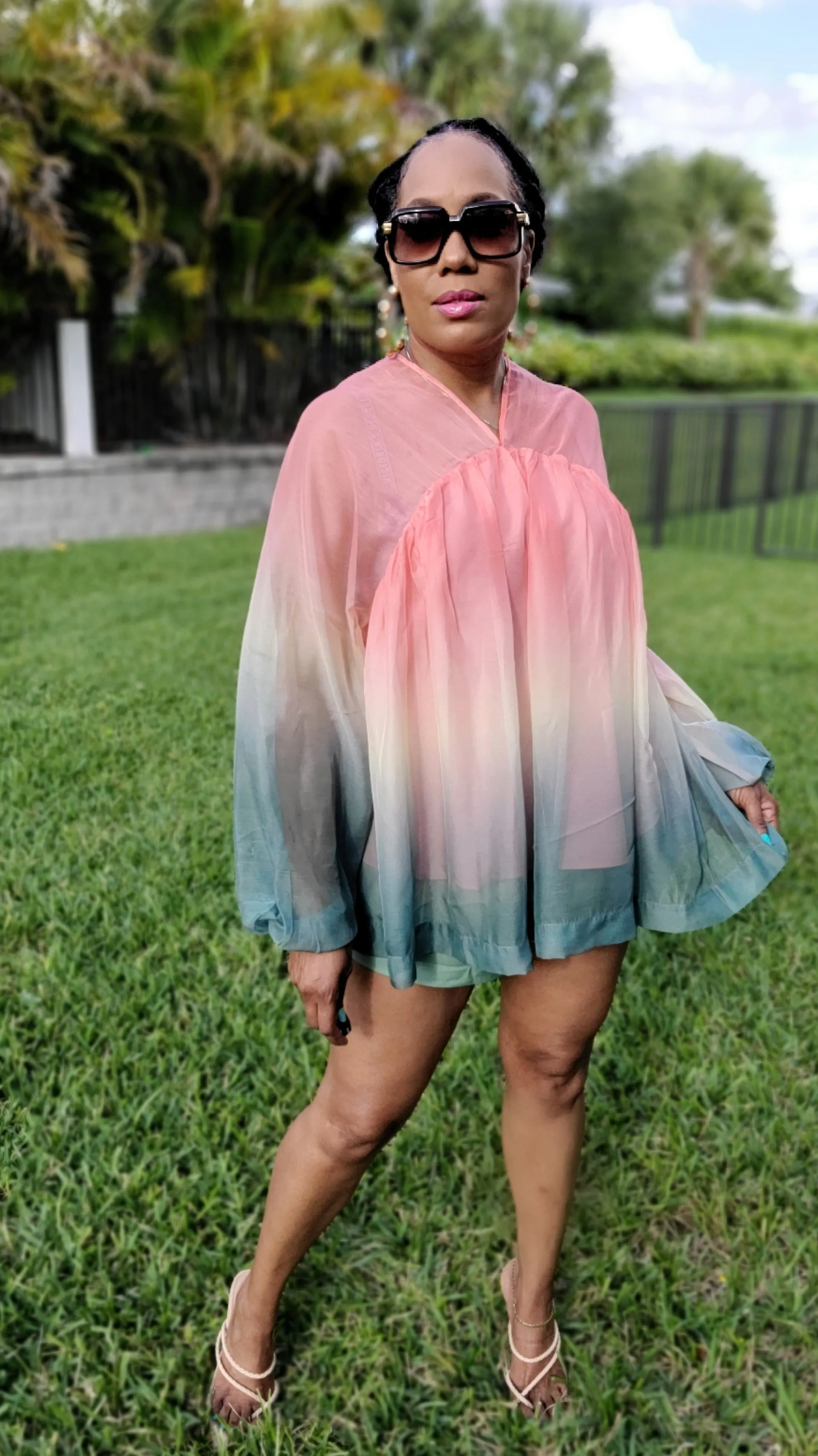 Penelope' Ombre Short Set