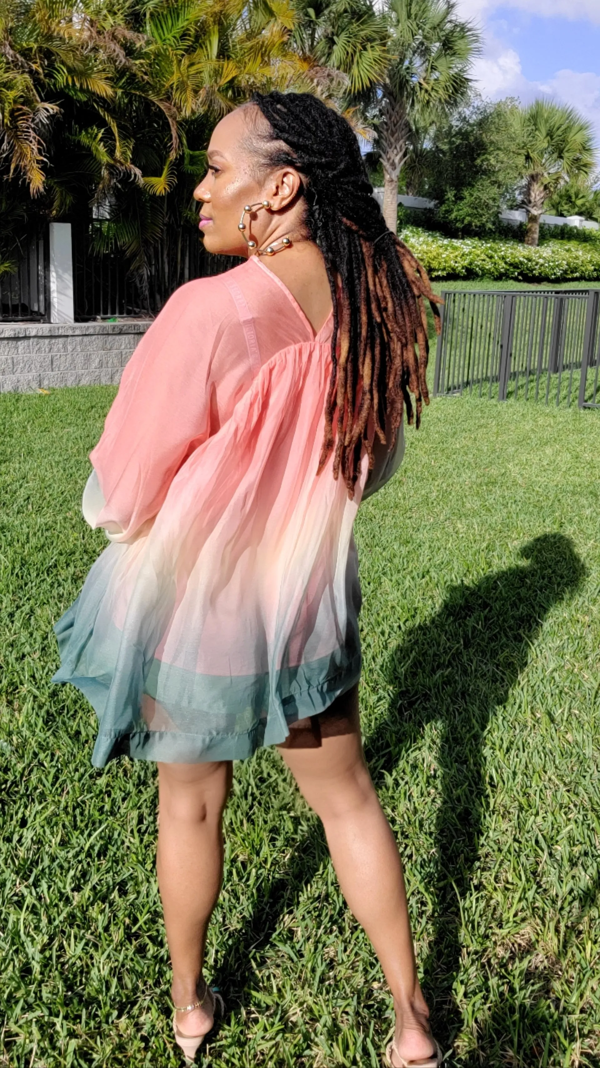 Penelope' Ombre Short Set