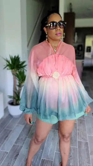 Penelope' Ombre Short Set