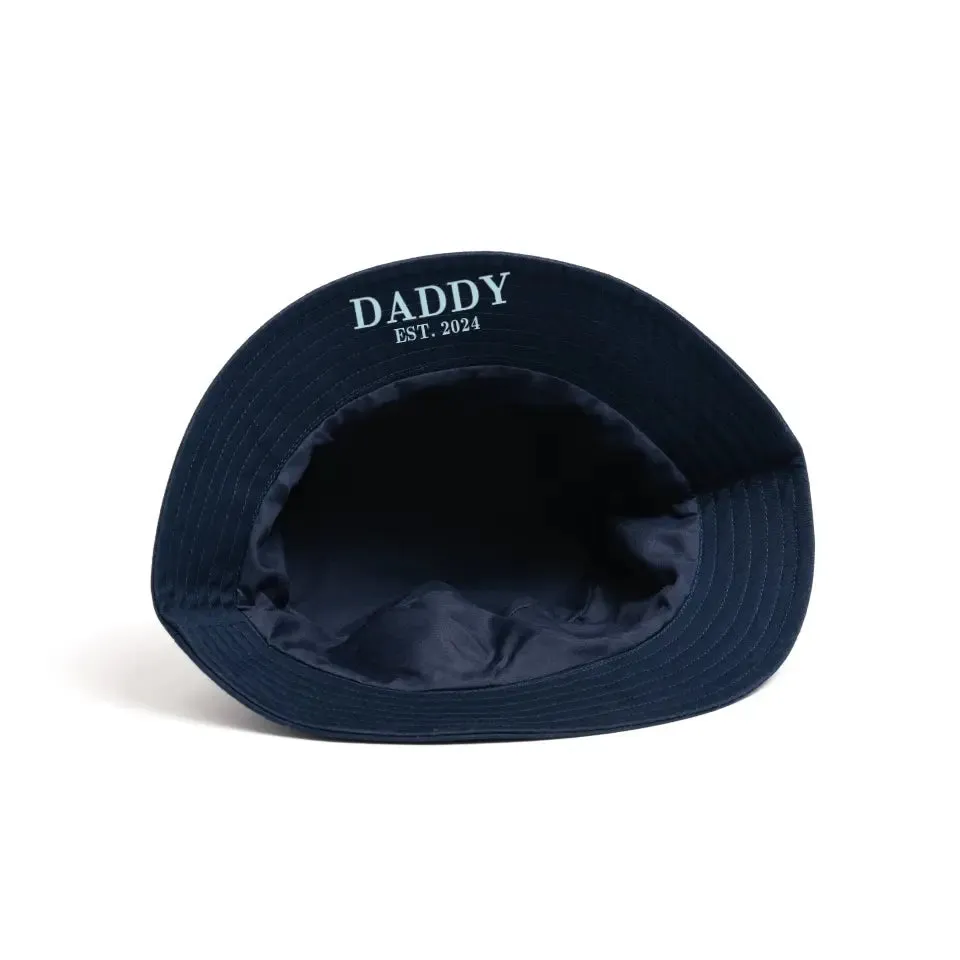 Personalised "Dad" Established Adult Bucket Hat
