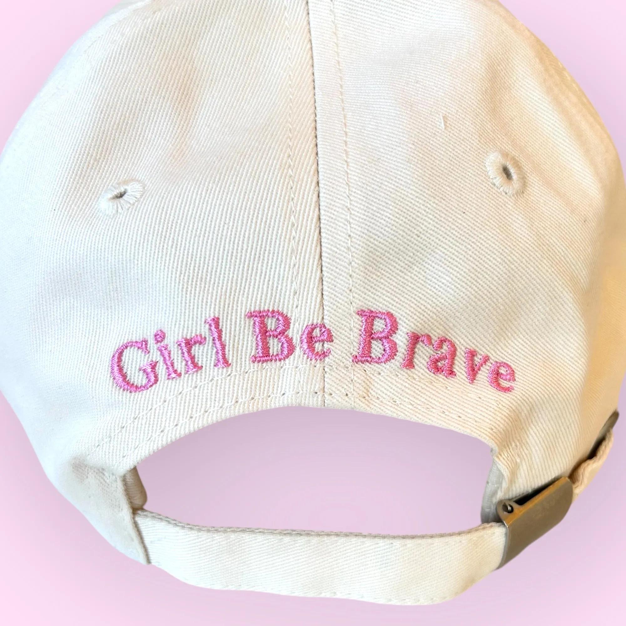 Pink Ribbon Girl Be Brave Hat