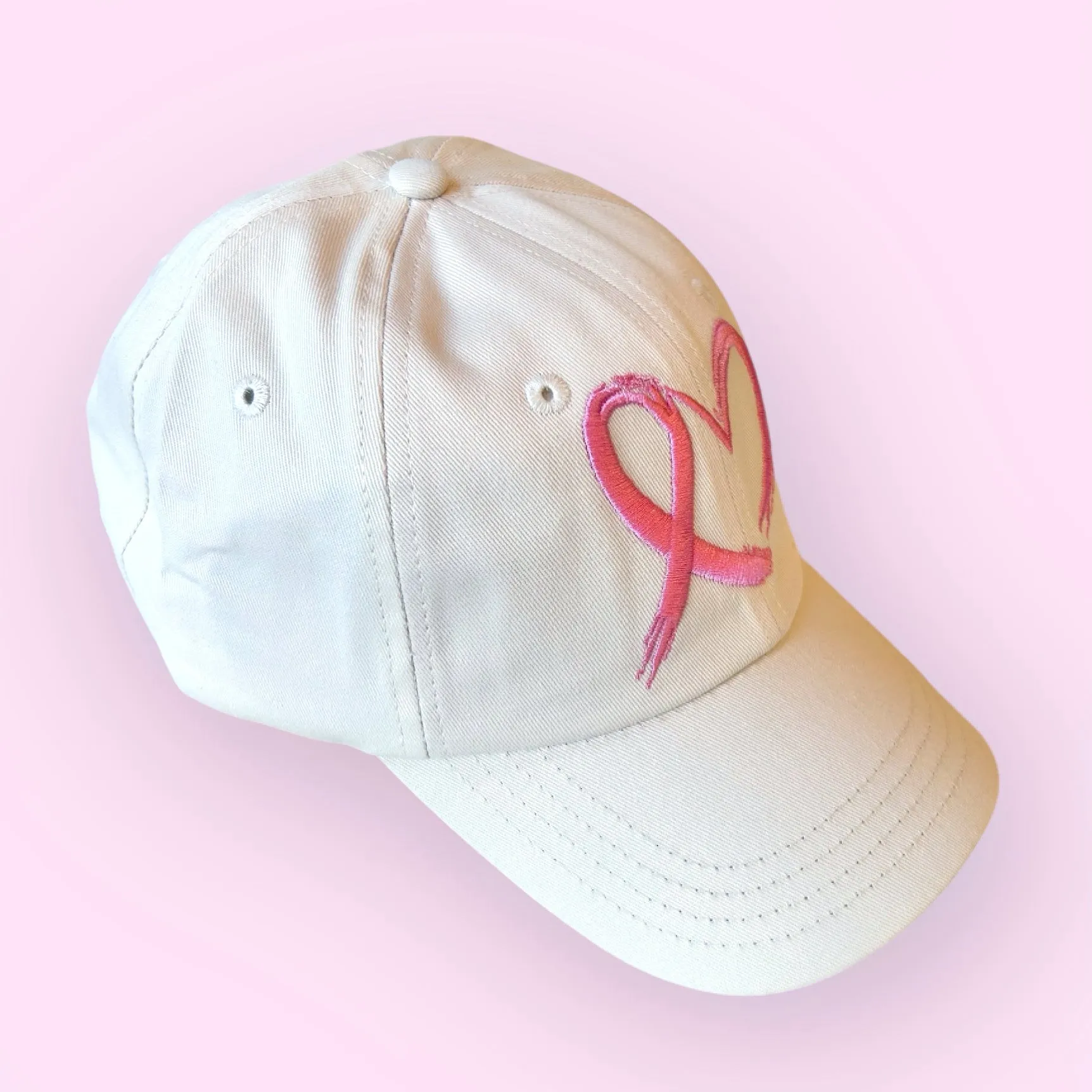 Pink Ribbon Girl Be Brave Hat