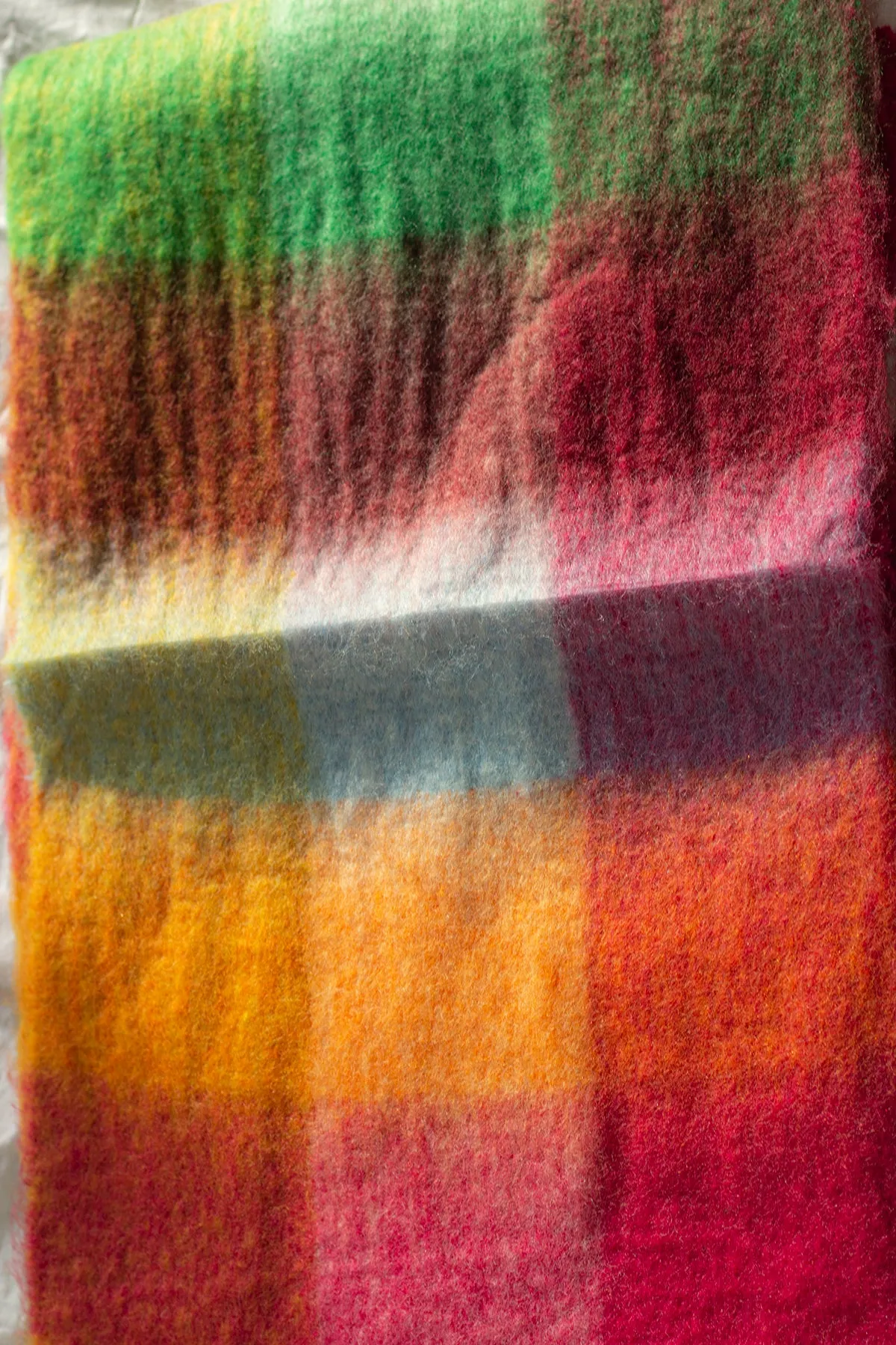 Plaid Warm Wrap Scarf