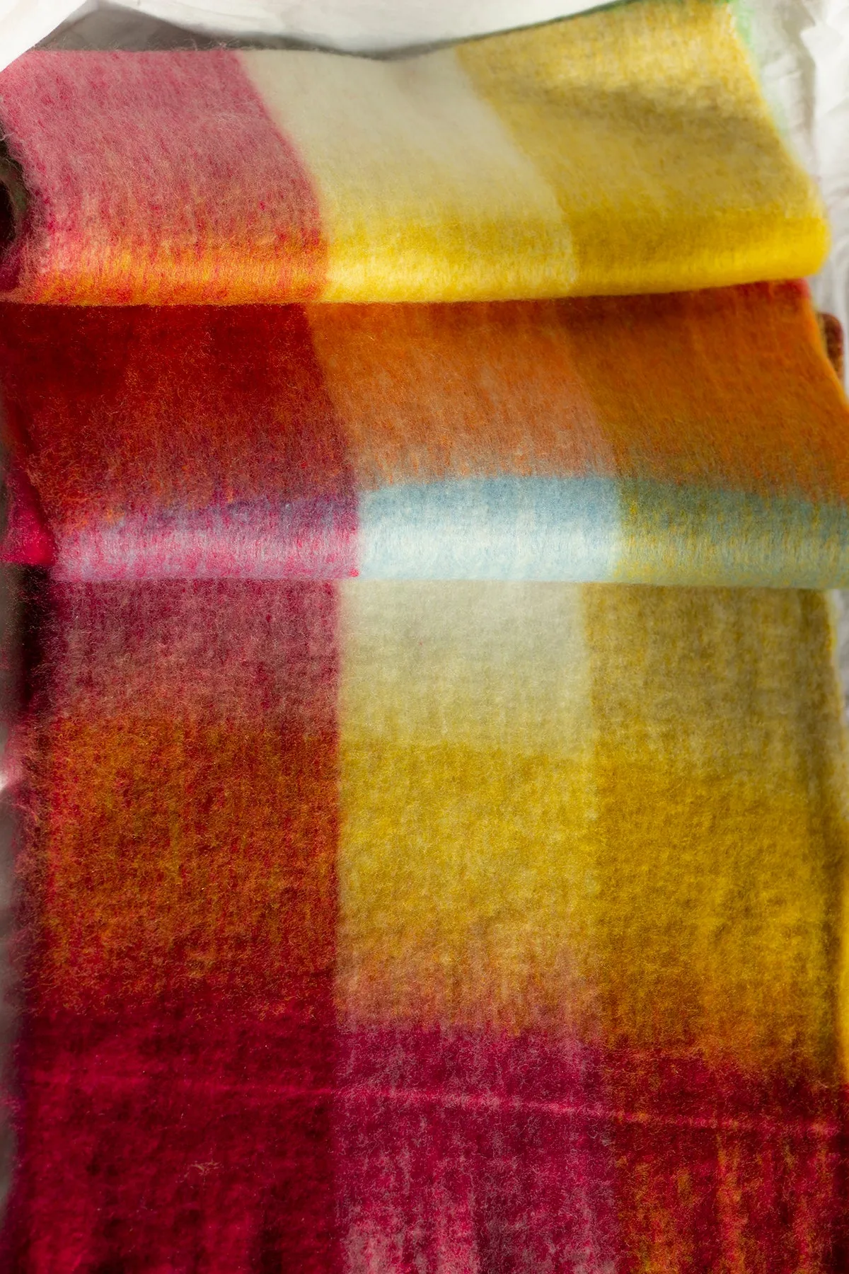 Plaid Warm Wrap Scarf