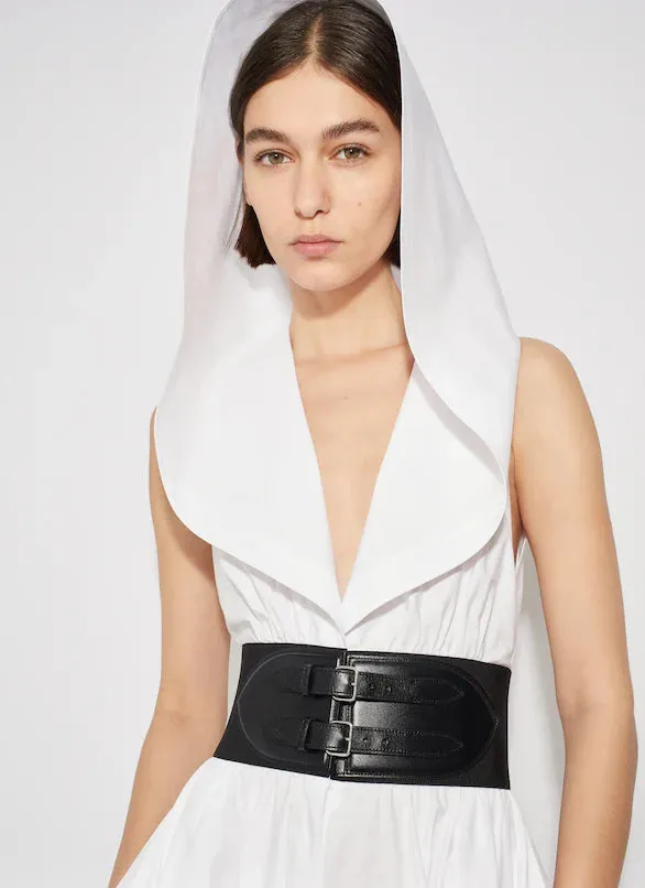 Poplin Flare Dress