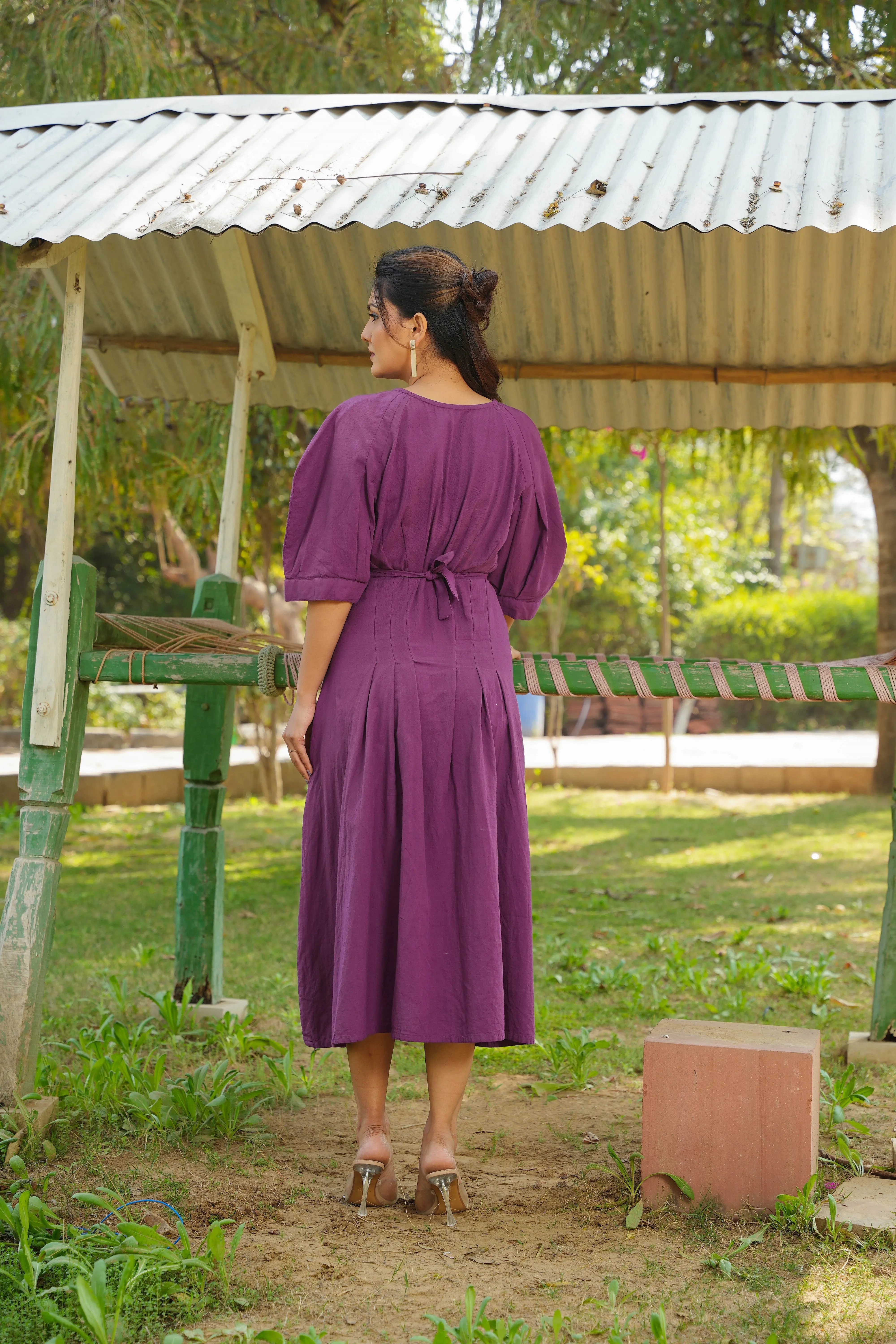 Poppy Purple Dress