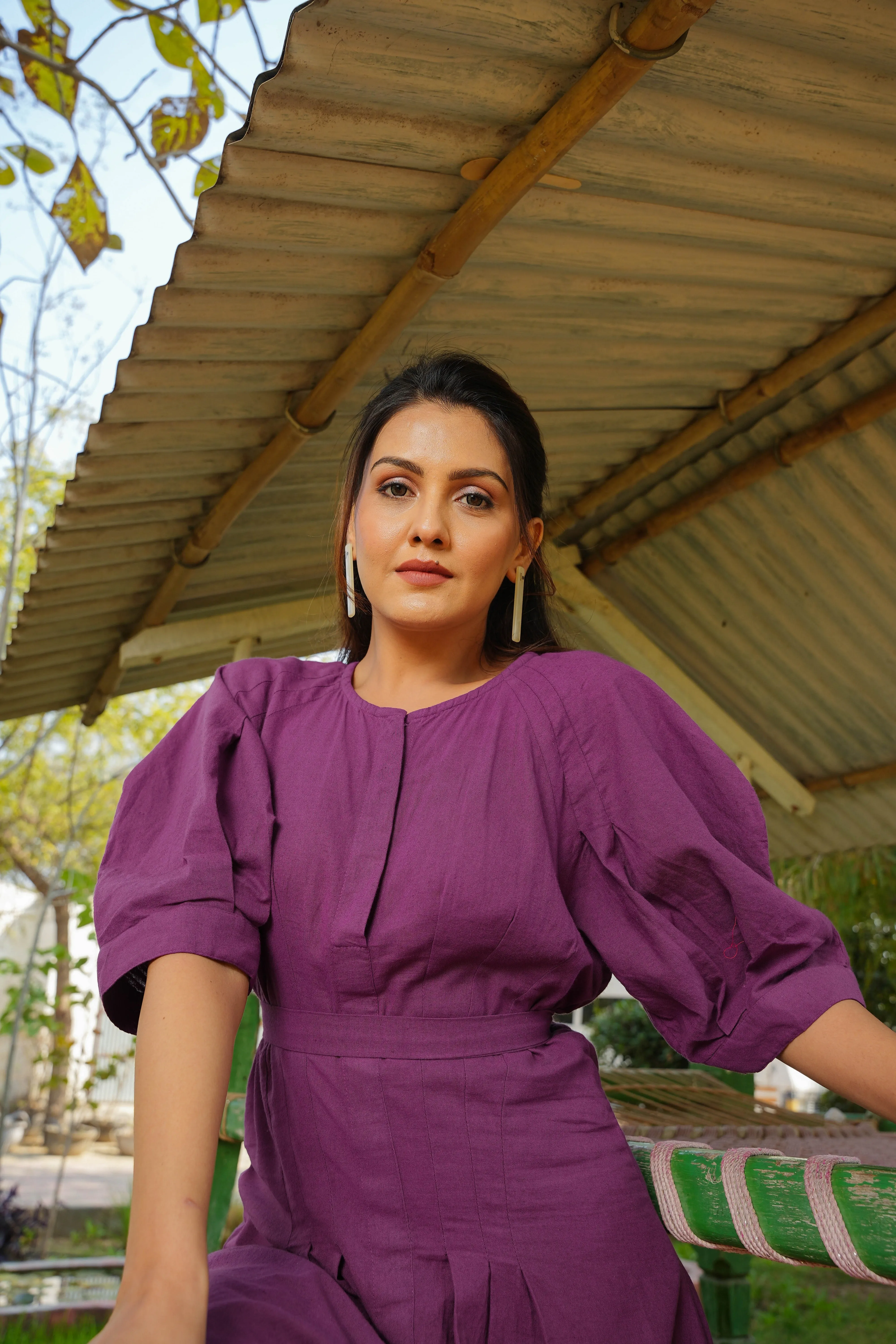 Poppy Purple Dress