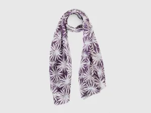 Printed Cotton Linen Scarf
