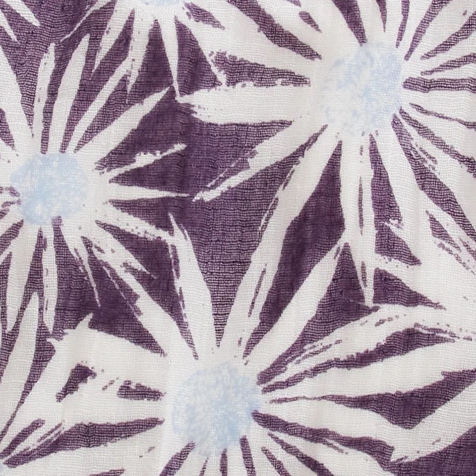 Printed Cotton Linen Scarf