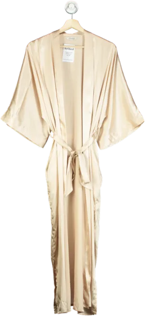 Prodesign Beige Satin Robe One Size