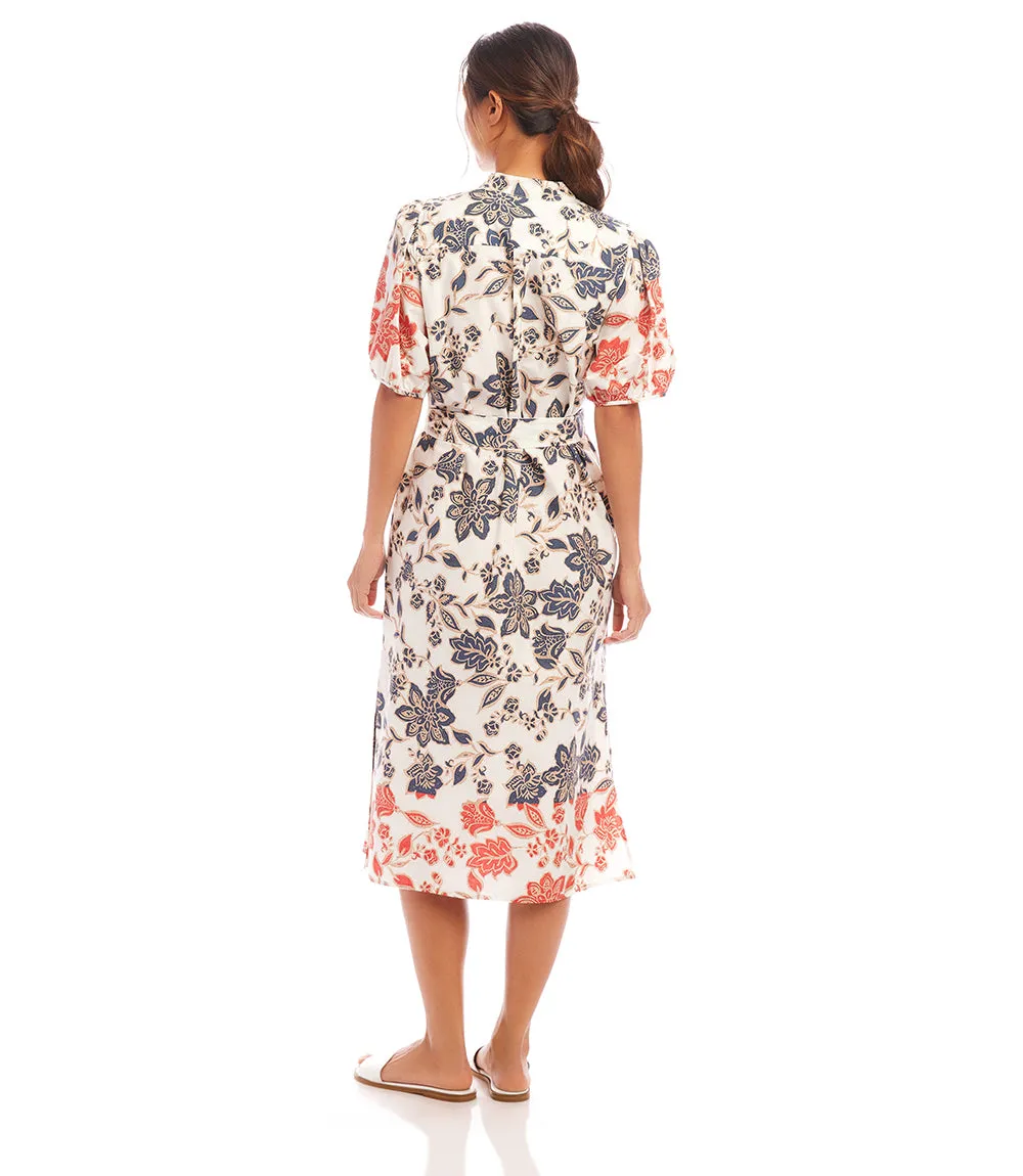 Puff Sleeve Shirtdress