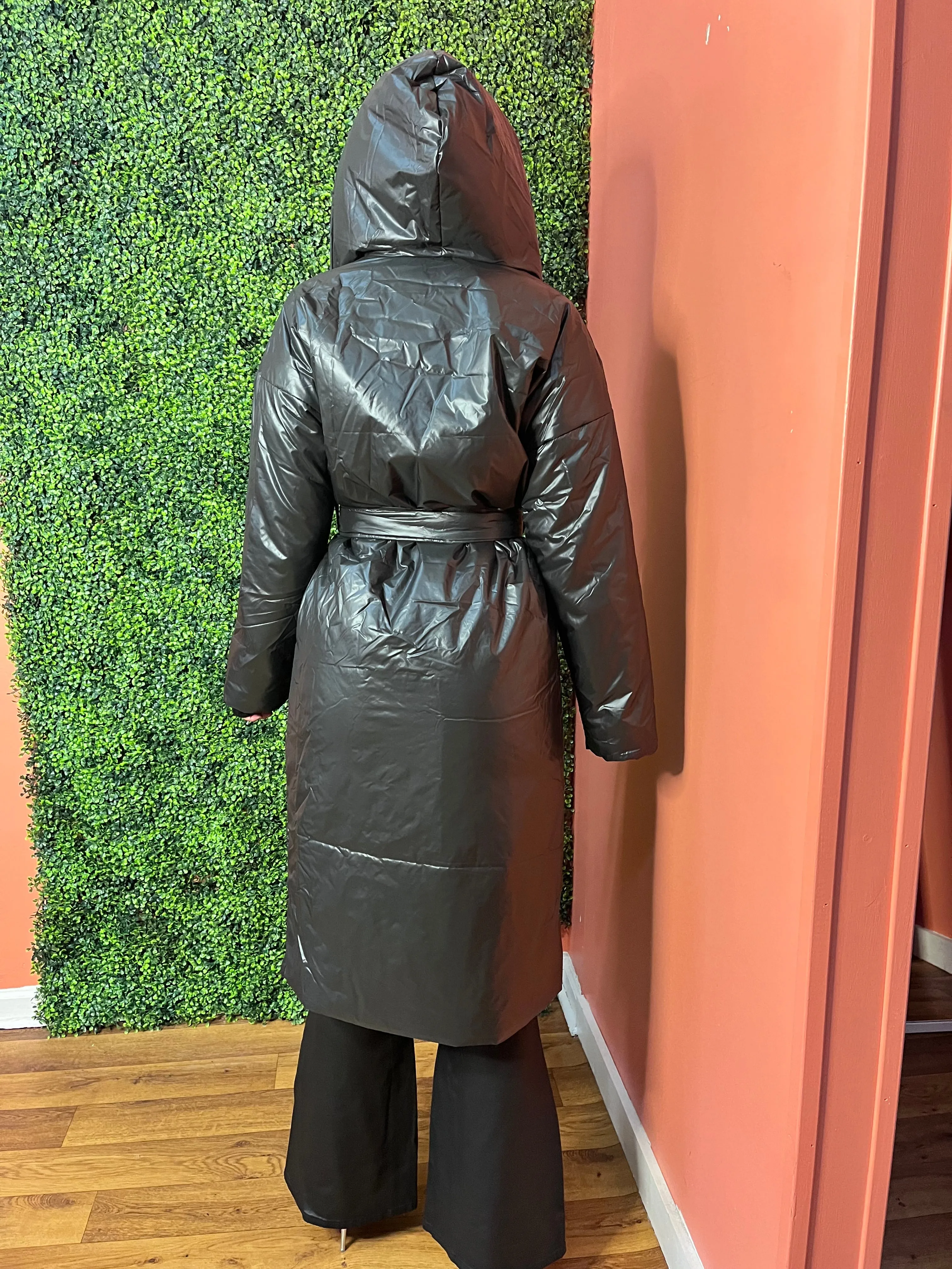 Puffer Trench Coat