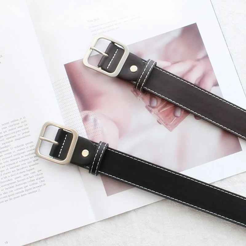 "CHIC SQUARE BUCKLE" BELT K071504