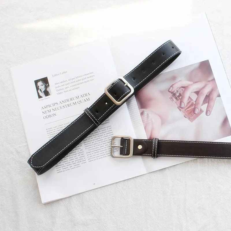 "CHIC SQUARE BUCKLE" BELT K071504