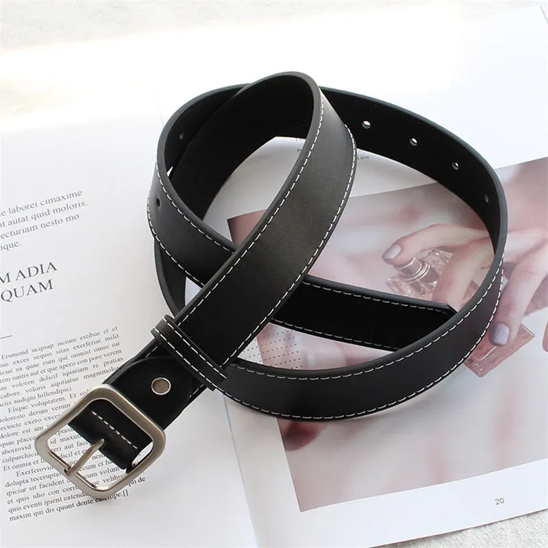 "CHIC SQUARE BUCKLE" BELT K071504