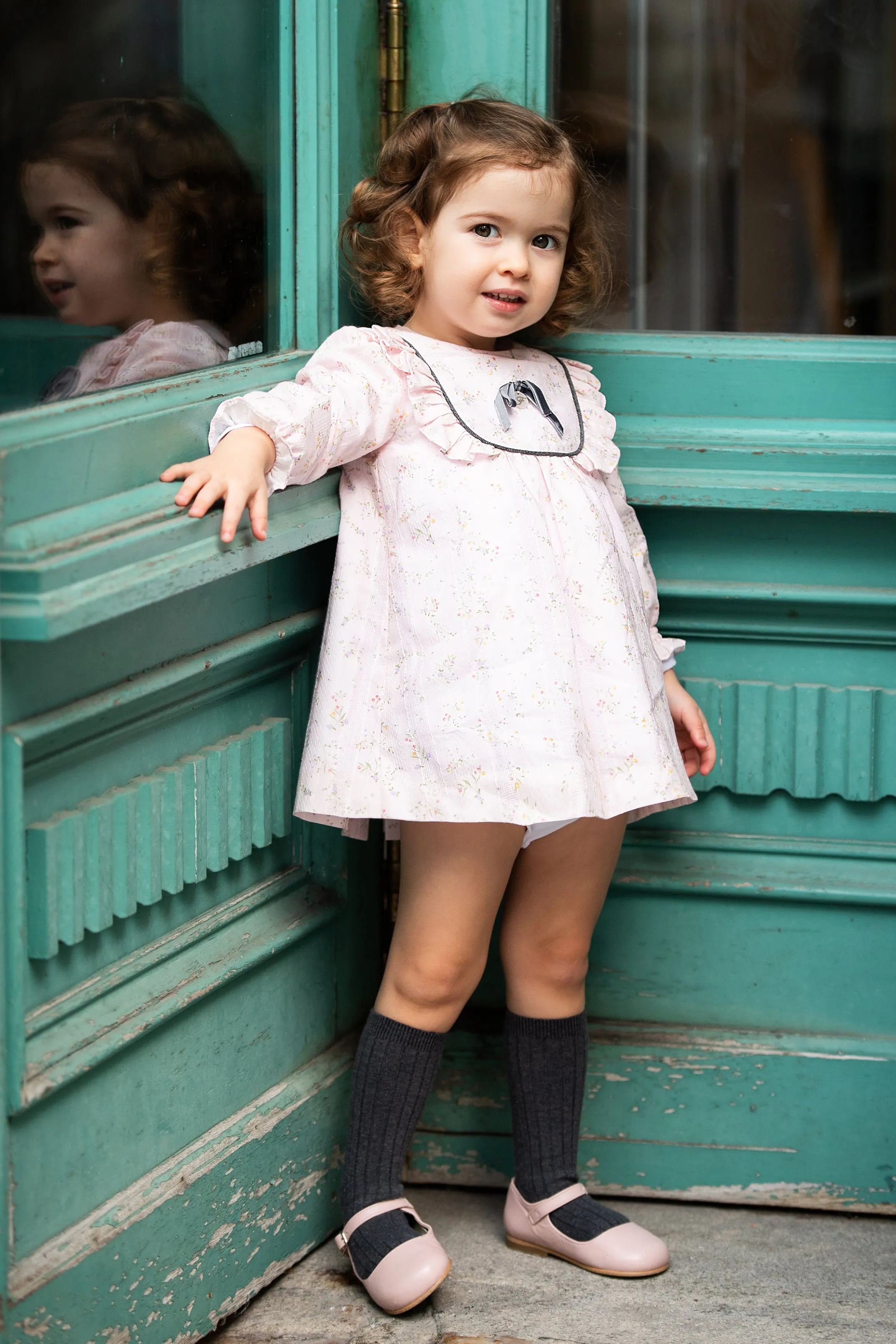 "Hope" Pink Floral Dress