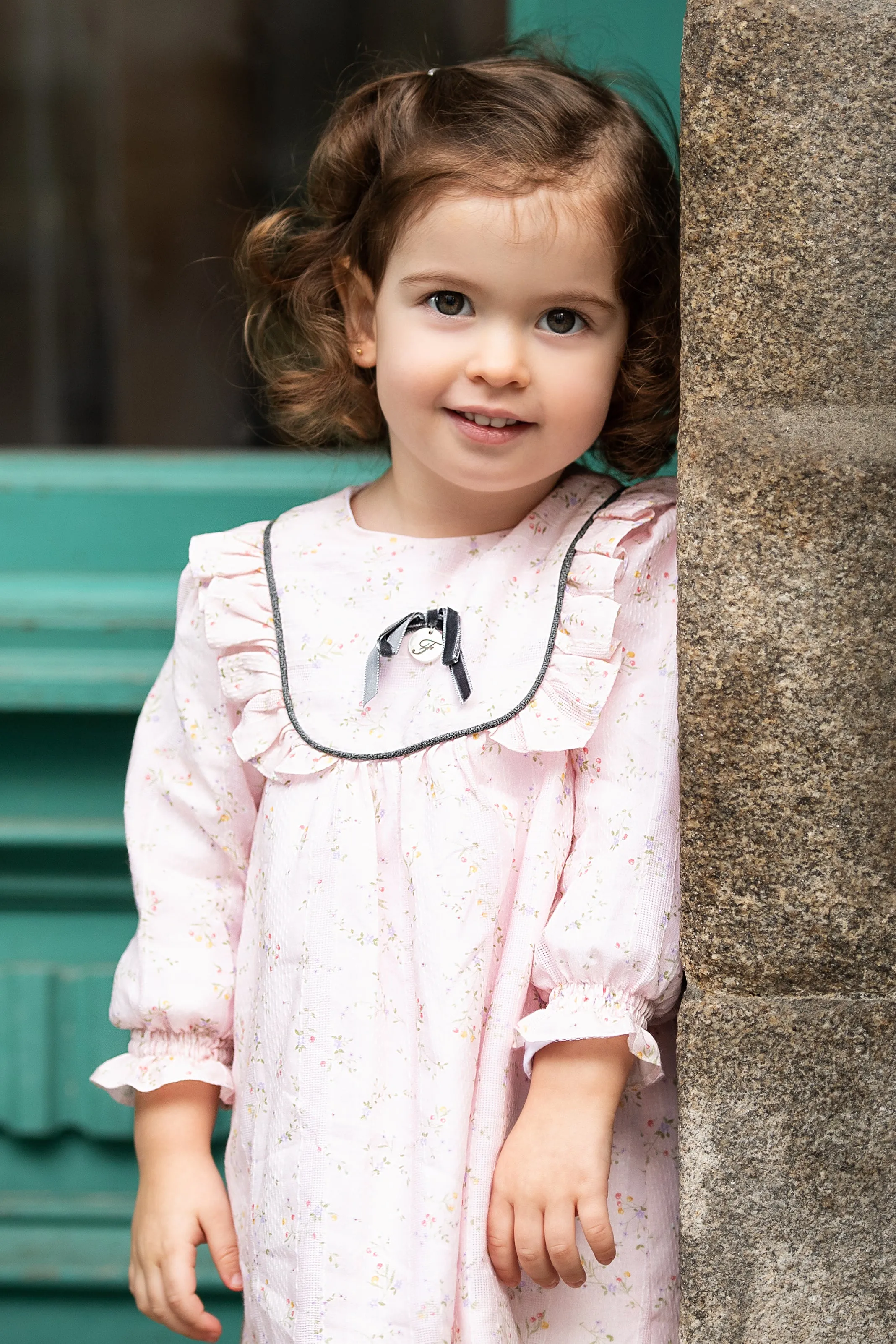 "Hope" Pink Floral Dress